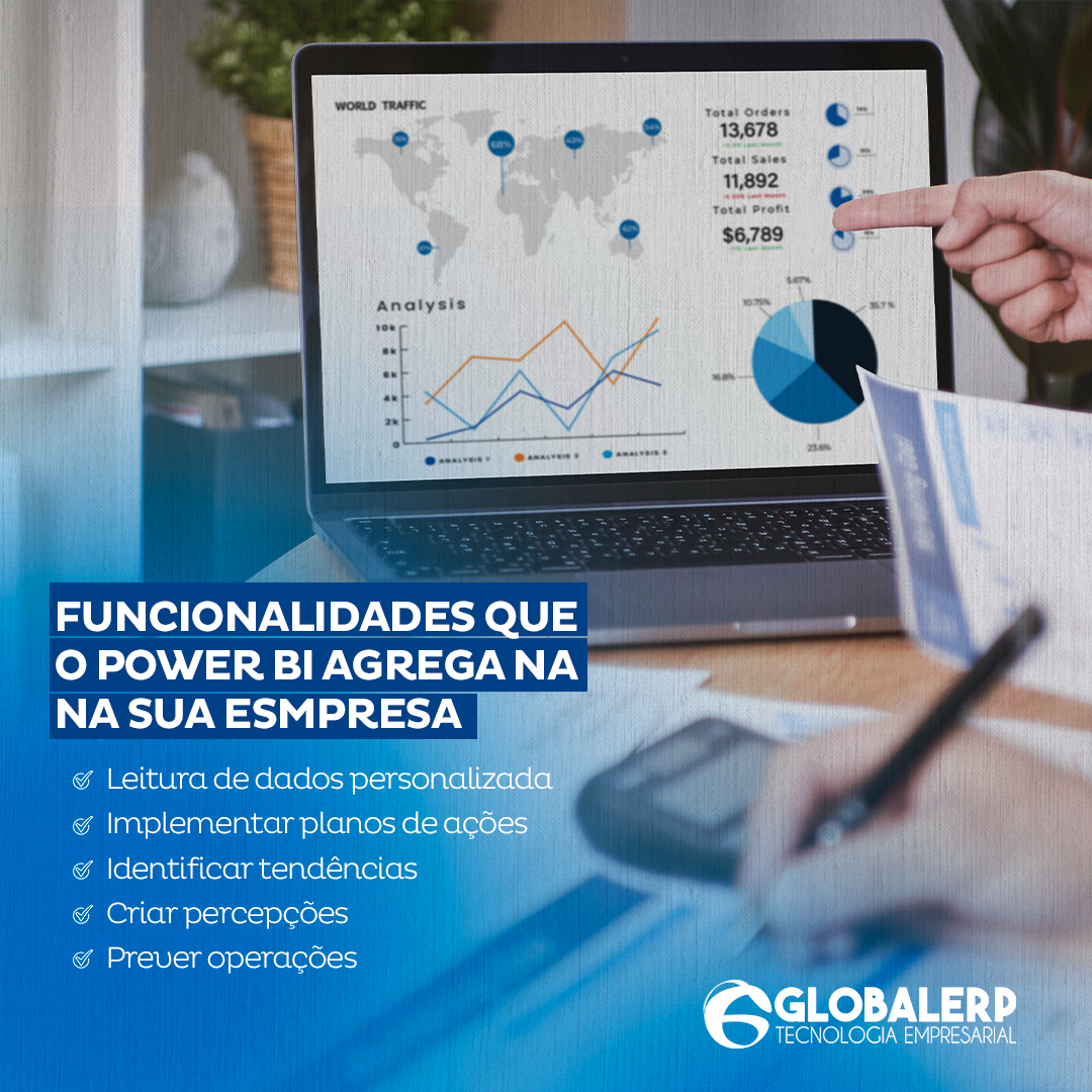 Funcionalidades que o POWER BI agrega na sua empresa.